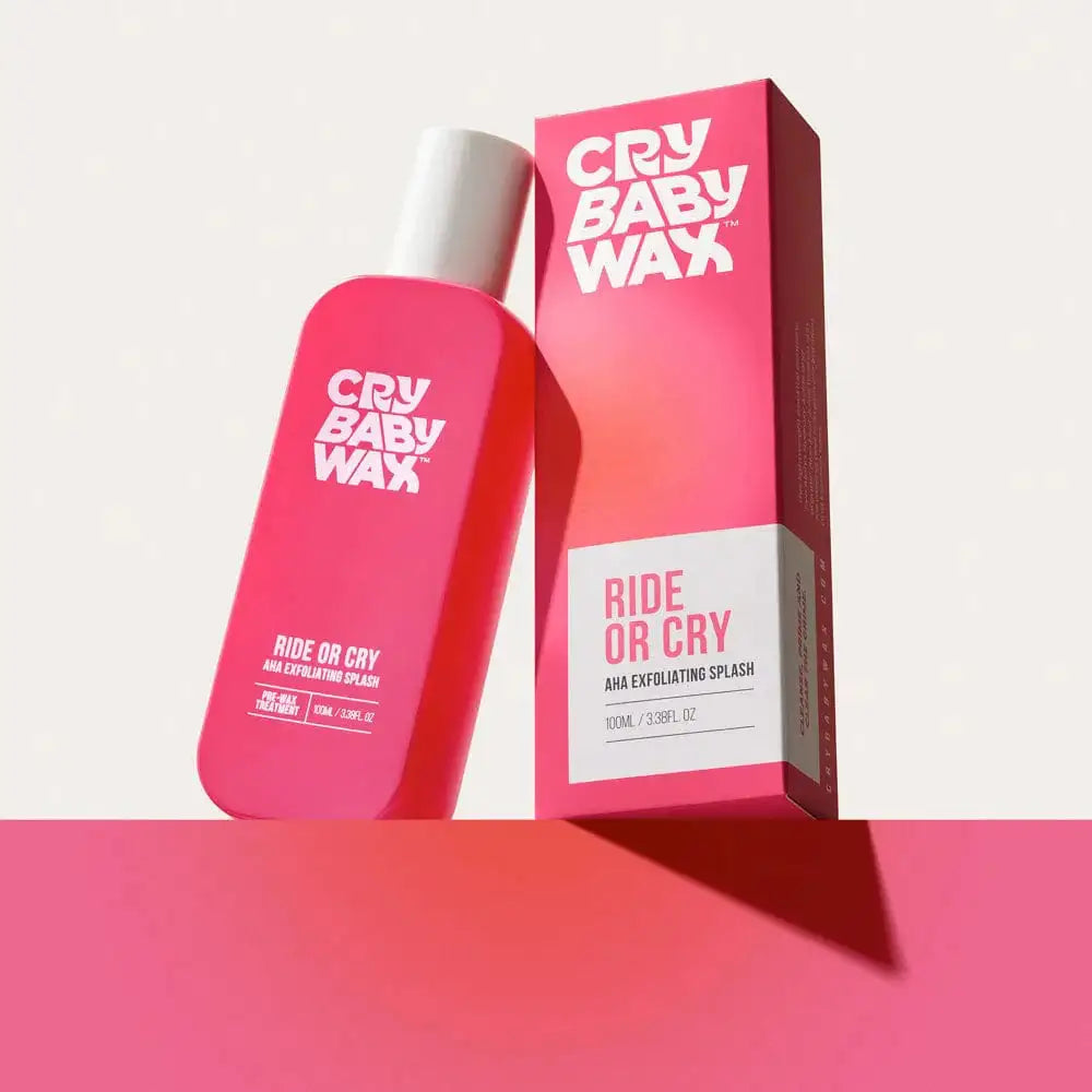 Crybaby Wax Ride or Cry AHA Exfoliating Splash - 3.38 oz