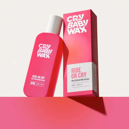 Crybaby Wax Ride or Cry AHA Exfoliating Splash - 3.38 oz