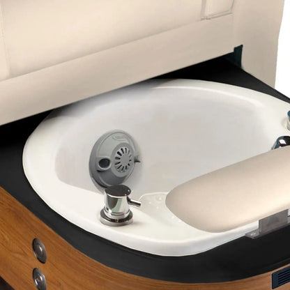 LEC Wilshire LE footbath tub detail