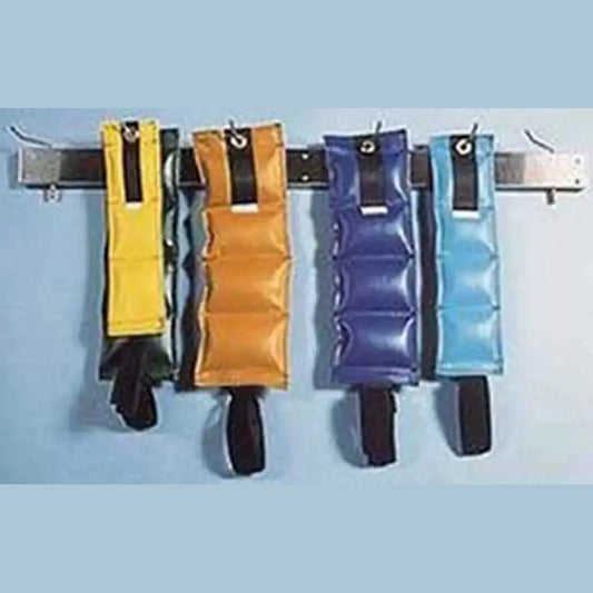 Ideal Cuff Weight Rack, Wall Mount, Stainless, 12 Hooks (2x WRS61)