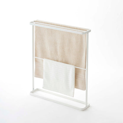 Prop photo showing Bath Towel Hanger with various props.