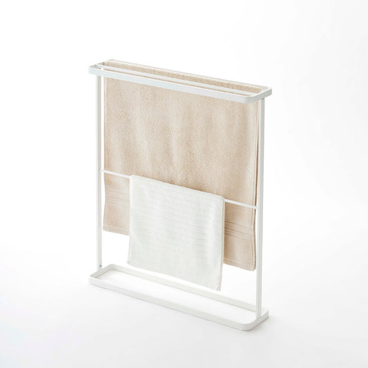 Prop photo showing Bath Towel Hanger with various props.