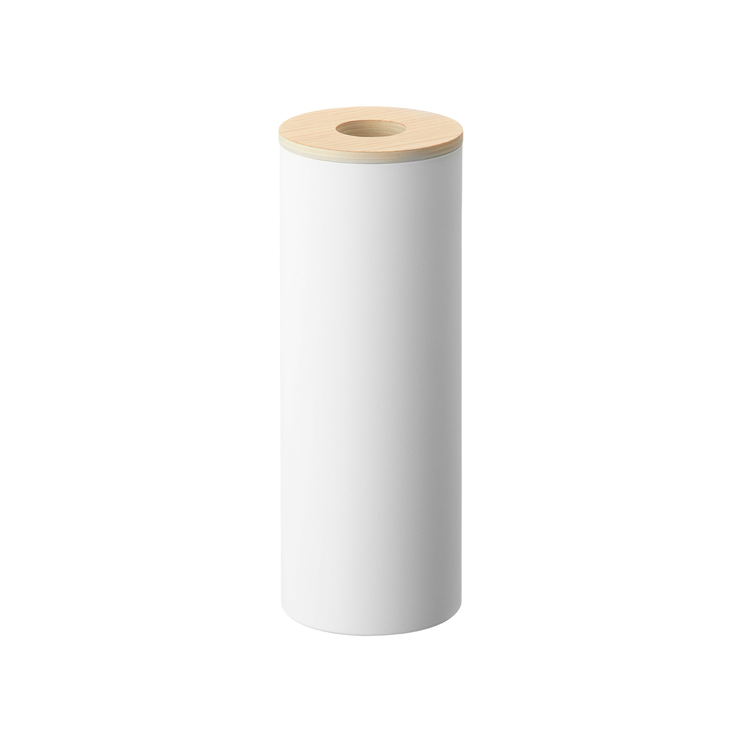 Round Tissue Case on a blank background.