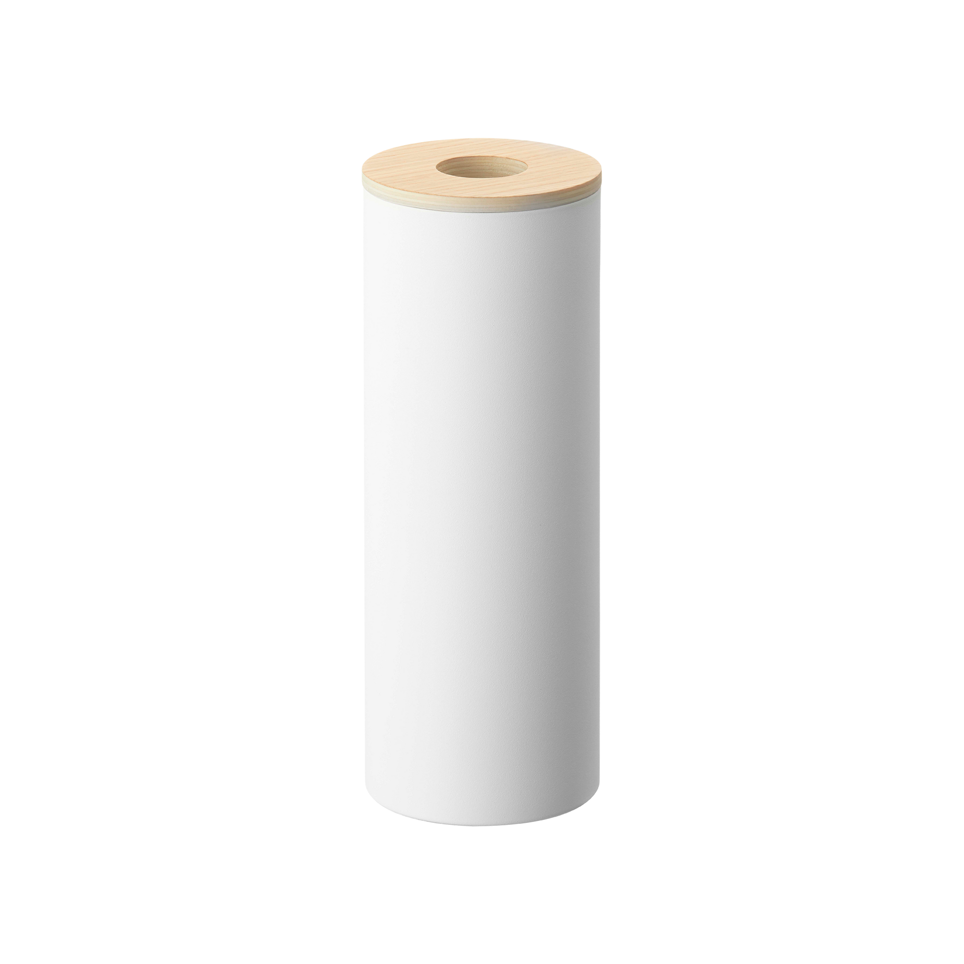 Round Tissue Case on a blank background.