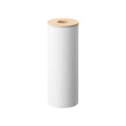 Round Tissue Case on a blank background.