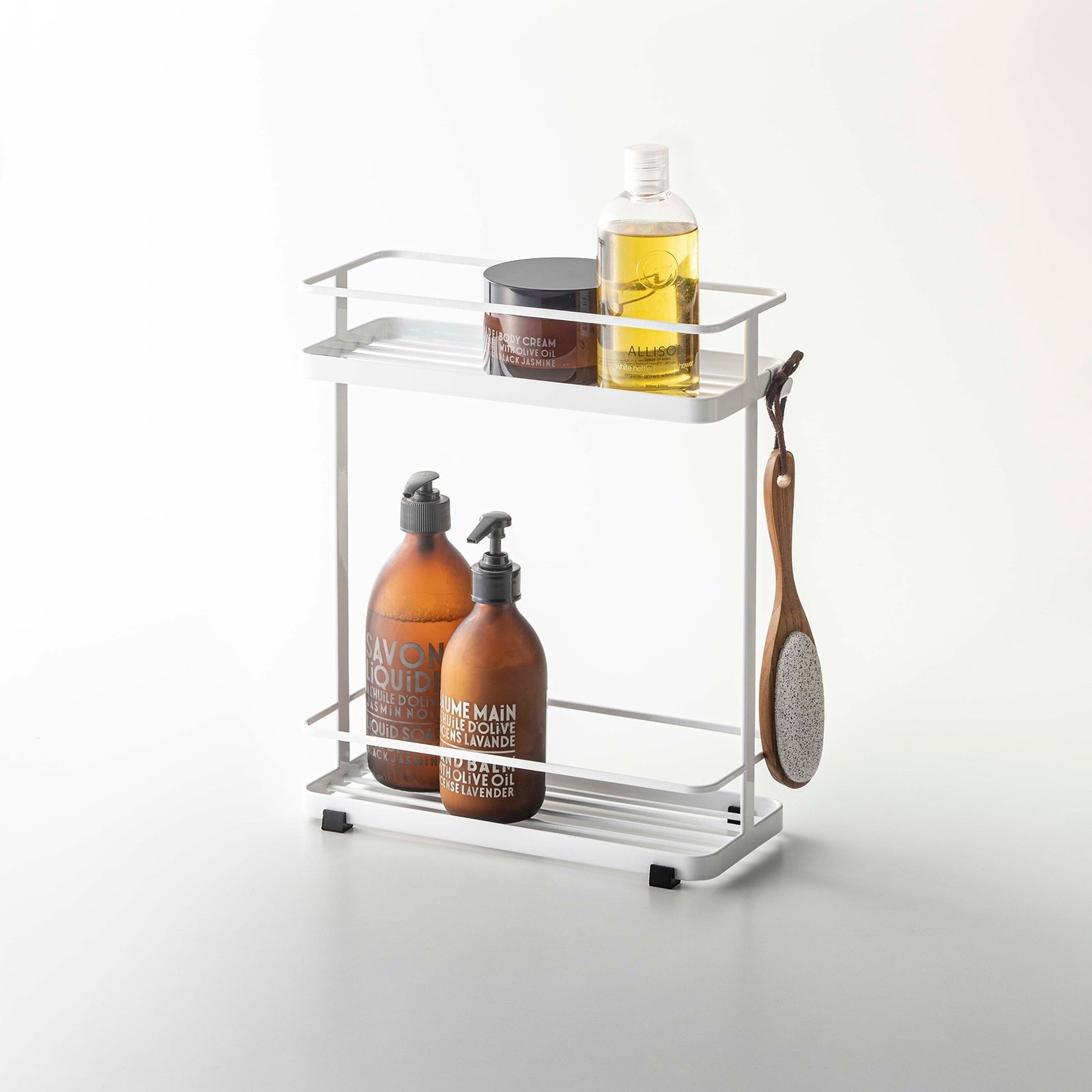 Prop photo showing Shower Caddy - Three Sizes with various props.