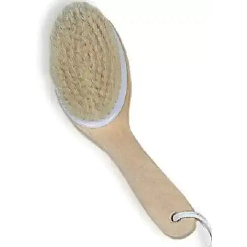 Natural Bristle Contour Body Brush