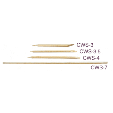 7" Cuticle Wood Stick-100 Count