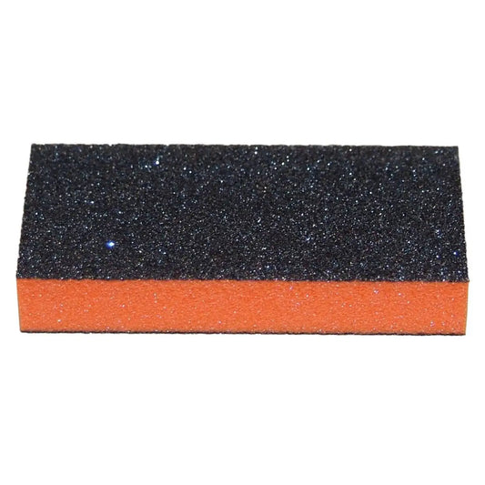 Orange/Black Mini Buffer 80/100 Grit - 50 Pack