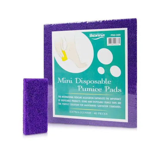 Disposable Purple Pumice Pad - 40 Pack