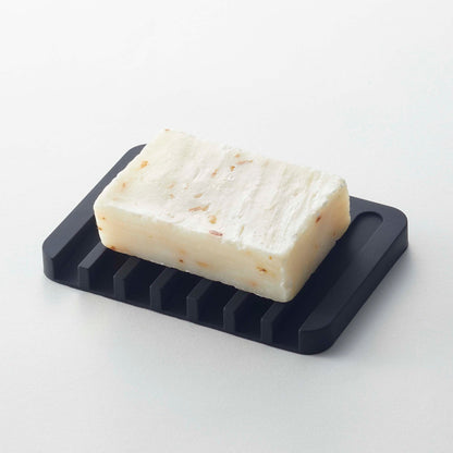 Prop photo showing Self-Draining Soap Tray with various props.