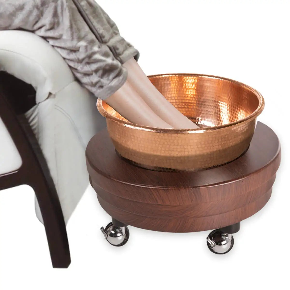 LEC ZG Pedi copper bowl detail