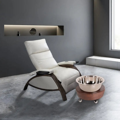 LEC ZG Pedi silver bowl package in setting